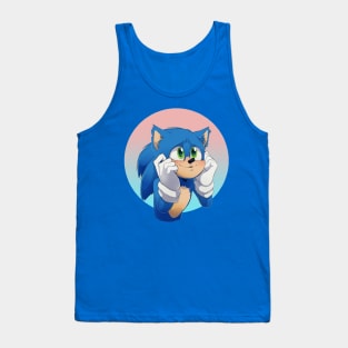 happy sonic Tank Top